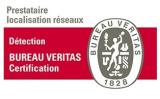 Certification Bureau Veritas – Prestataire localisation réseaux – Détection