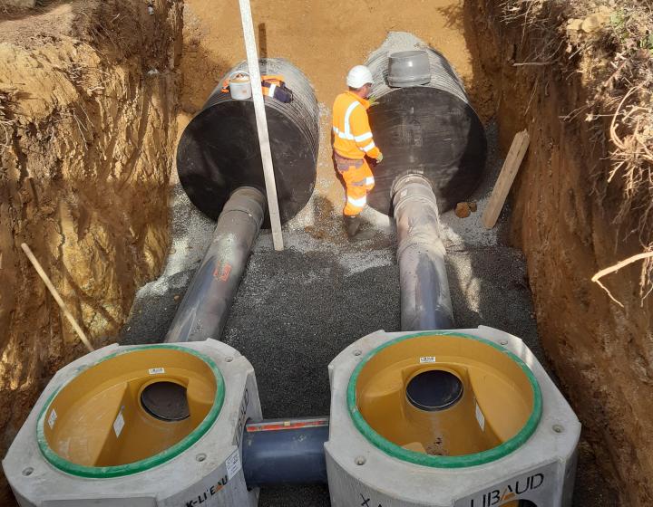 Raccordement regards