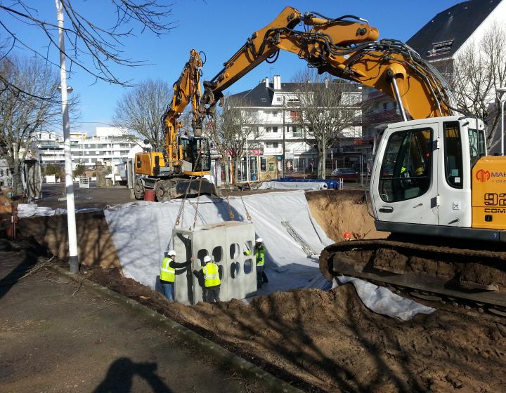 Bassin Place Victoire - La Baule 2014