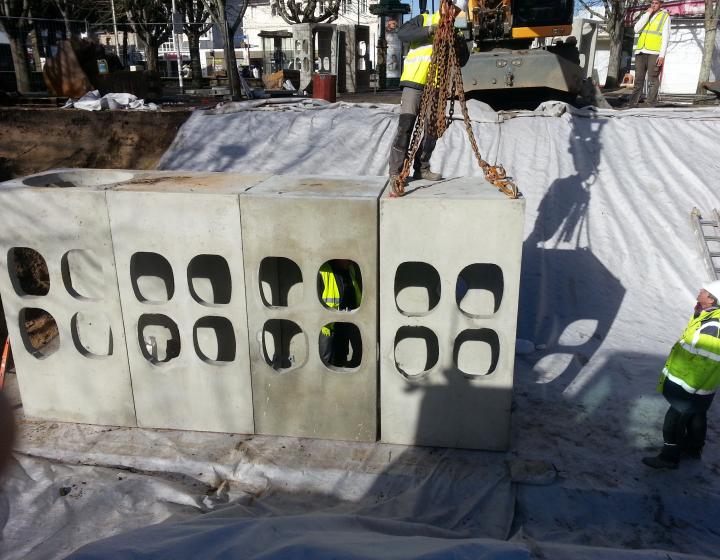 Bassin Place Victoire - La Baule 2014