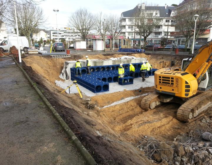 Bassin Place Victoire - La Baule 2014