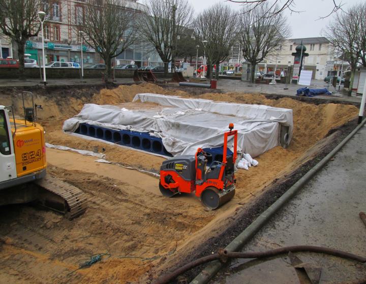 Bassin Place Victoire - La Baule 2014